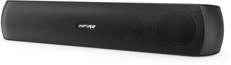 iNFiRe Firebar 12W Party Speaker|Upto 10 Hrs Playtime With TWS 12 W Bluetooth Soundbar(Black, Mono Channel)