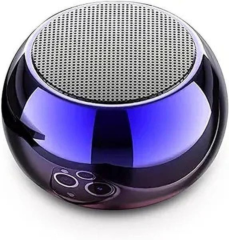 Shivana Mini Boost 4 | Mini Speaker | Wireless Bluetooth Speaker | Pocket Size Speaker 10 W Bluetooth Home Audio Speaker(Blue, Stereo Channel)