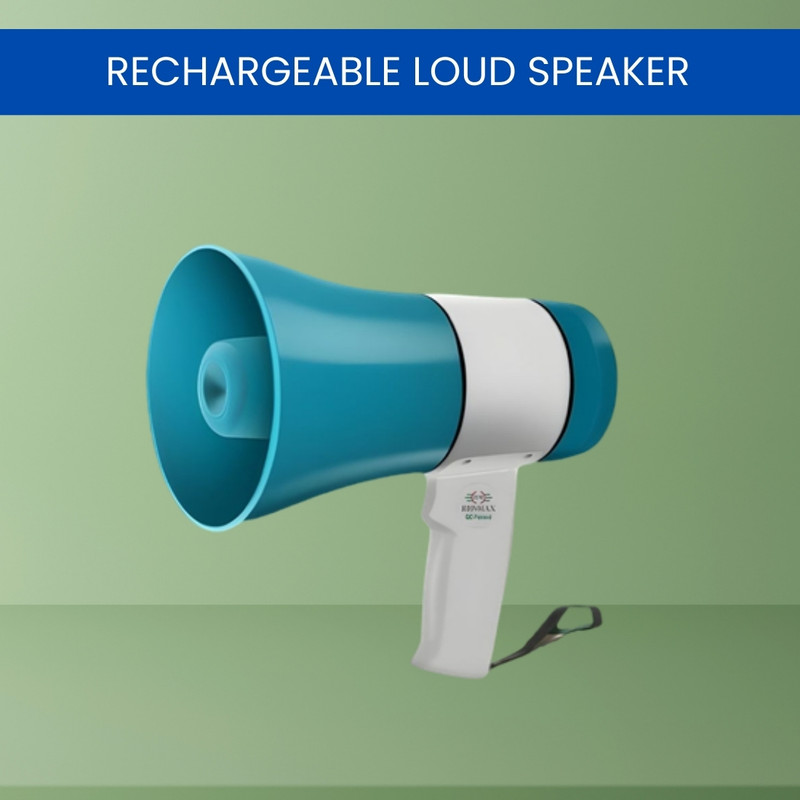 YAROH King Bhopu with High Volume Speaker, Battery Backup and Recording FeatureQ238 Handheld Megaphone and Rechargeable Siren Loudspeaker With USB/Memory CardA157 Outdoor PA System(500 W)