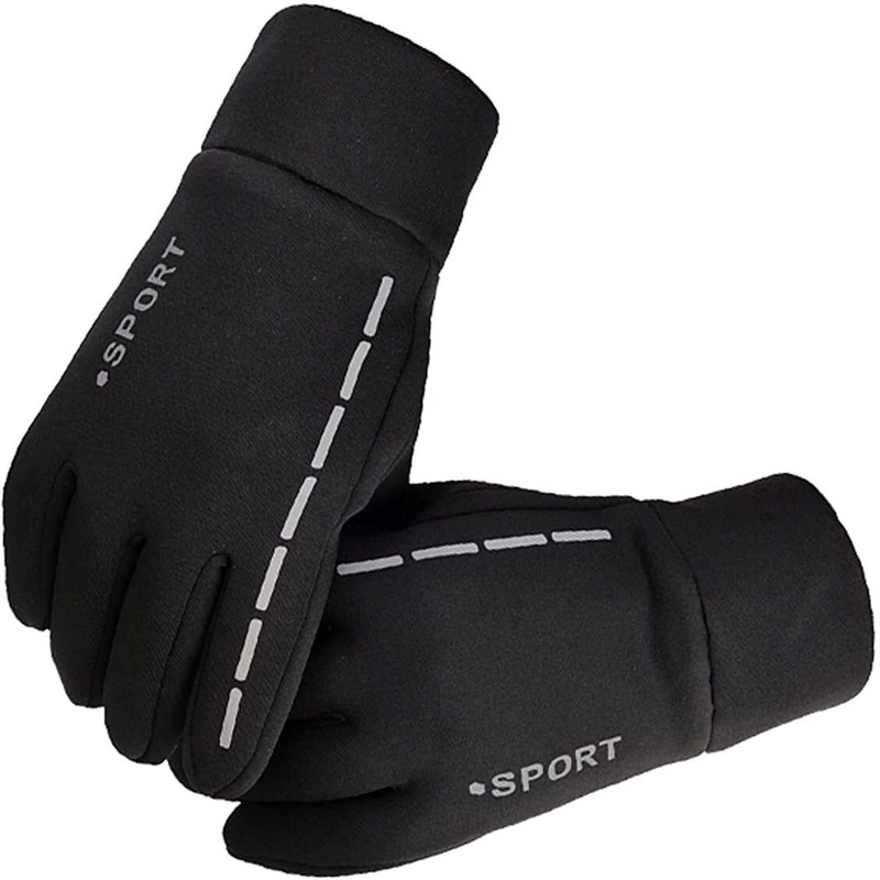 DreamPalace India Winter Gloves for Men & Women - Thermal Winter Wear Gloves Riding Gloves(Black)