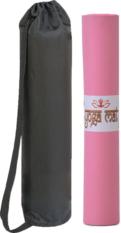 Taido Yoga Mat EVA Tearless Sport Mat for Men and Women Exercise Mat for Yoga, workout Pink 4 mm Yoga Mat