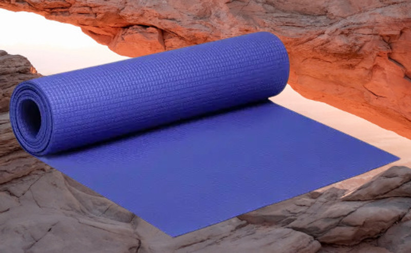 Activfyt 4mm Soft Premium EVA,Home Exercise, Gym workout,Man/Women Green 4 mm Yoga Mat 4 mm Yoga Mat