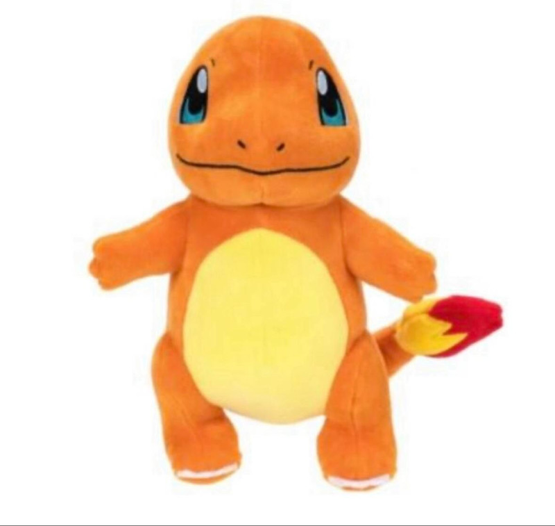 JYOTI ENGINEERING Cute Charmander Orange Dinosaur Soft Toy for Kids Premium Plush Teddy - 15 cm(Orange)