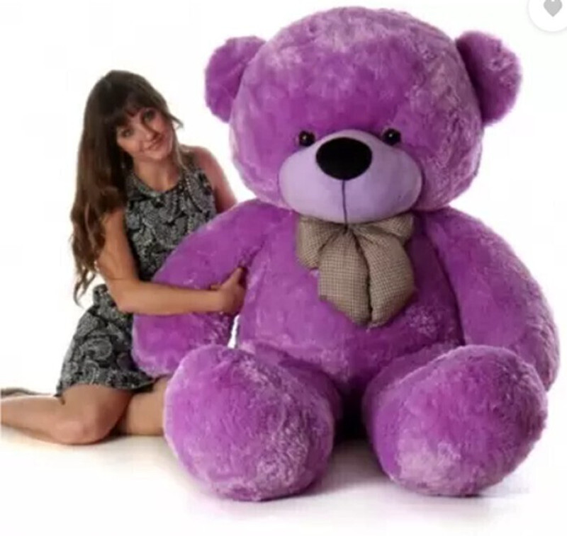 jimdar 3 feet Purple teddy bear - 90.7cm (Purple) - 89 cm(Purple)