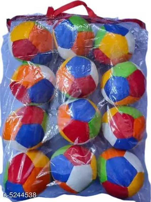 KPN New Very soft toy Ball for kids 9 cm combo small  - 9 cm(Multicolor)