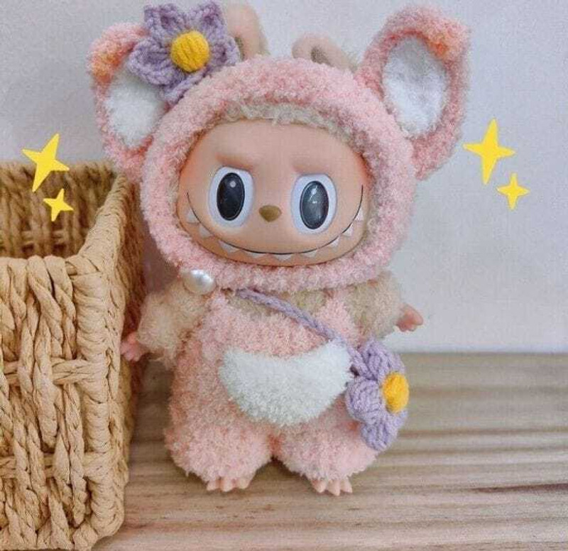 Fresh Face Labubu Doll | Labubu toy | Cute Labubu 1 Toy for Kids . - 17 mm (MULTICOLUR)(Multicolor)