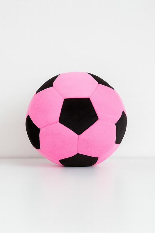 Toyingly Soft Plush Soccer Ball, Blue and White, Indoor Play Toy  - 20 cm(Blue, White)