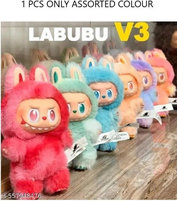 Lumous Labubu Fashion Doll - Pop Mart Cute Figurine - 6 inch(Multicolor)