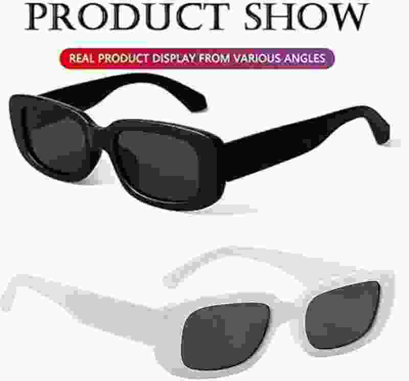 New Specs Retro Square Sunglasses(For Men, Black)