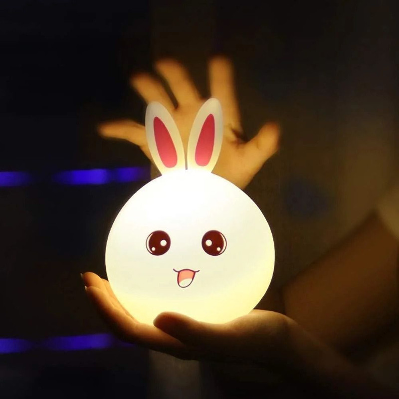 FINARO Night Lamp Study Lamp(14 cm, Multicolor)