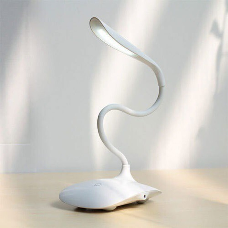 REXBURG BBD LED Touch On/Off Switch Desk Lamp Children Eye Protection Student Study Study Lamp(30 cm, White)