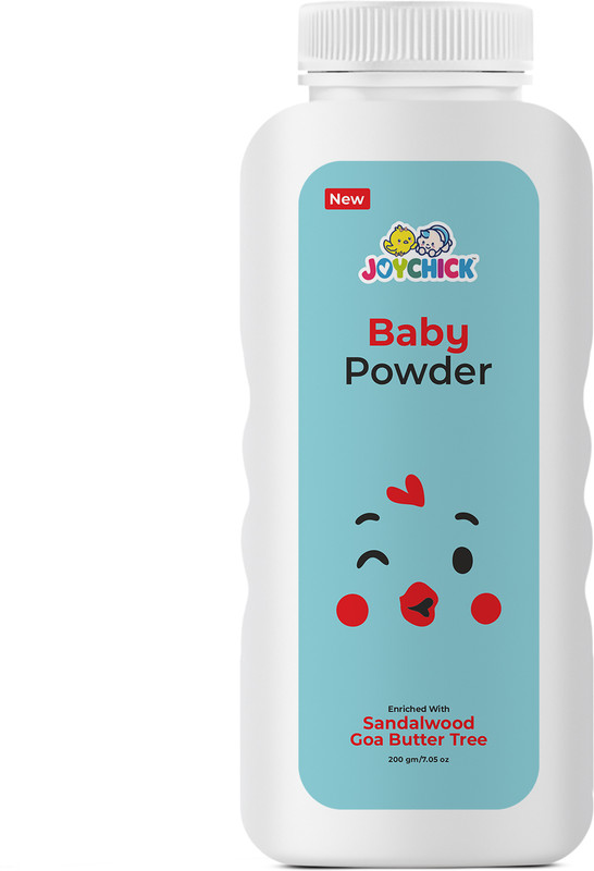 joychick Natural Baby Powder |Enriched with Sandalwood Oil & Goa Butter Tree(200 g)