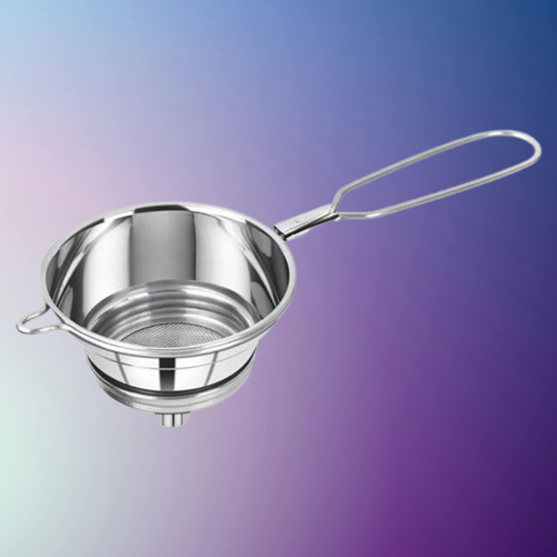 Swadhin Heavy Duty Steel Strainer Bowl for Daily Kitchen Use Tea Strainer(Pack of 1)