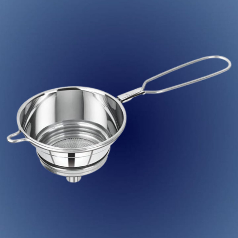 Swadhin Stainless Steel Strainer Bowl with Ergonomic Handle Design Tea Strainer(Pack of 1)