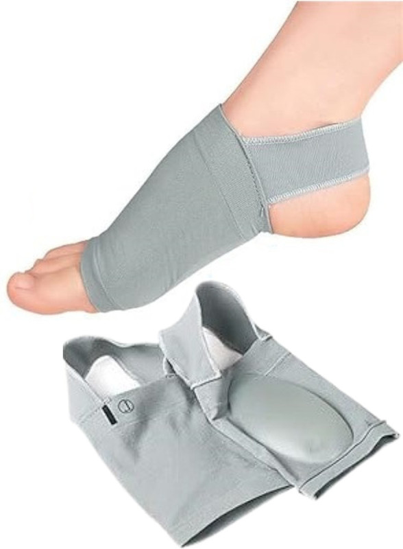 NIRMATSARAY 1 pair Arch Support for Flat Feet Correction Sleeve With Cushion Pain Relief(Pack Of 1)