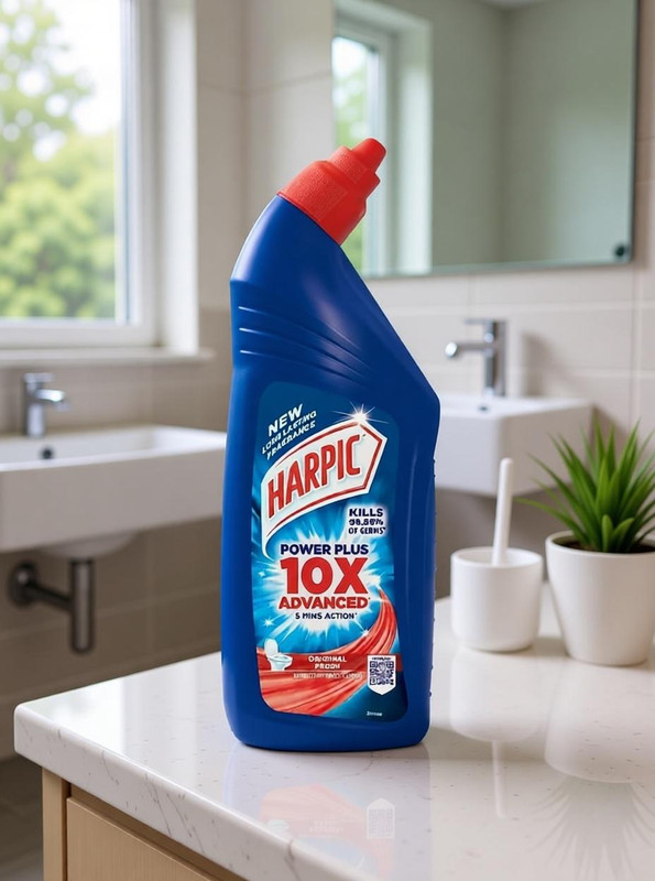 Harpic Toilet Cleaner Premium Quality Original Liquid Toilet Cleaner(1 L)
