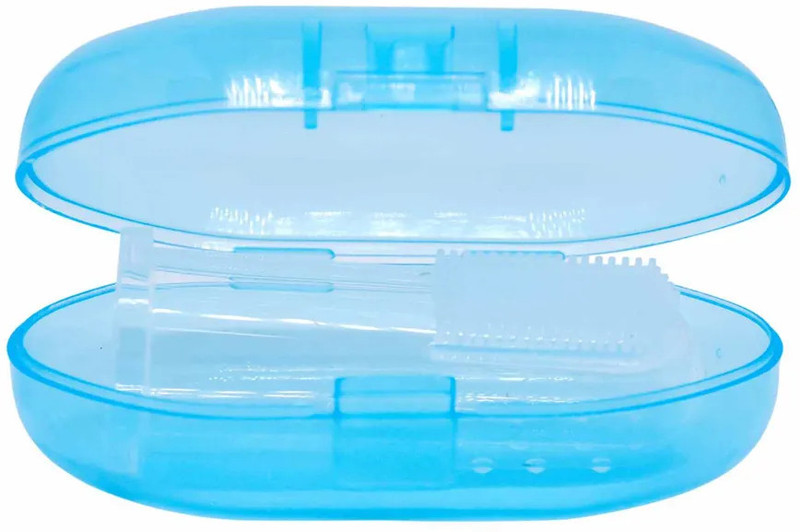 ENMORA Silicon Baby Finger Toothbrush Baby Finger Cleaner Soft VCF4 Soft Toothbrush