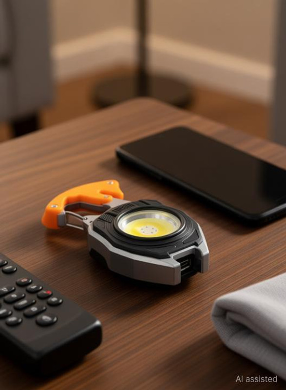 FAVOURABLE key chain 1 Torch(Multicolor, 12 cm, Rechargeable)