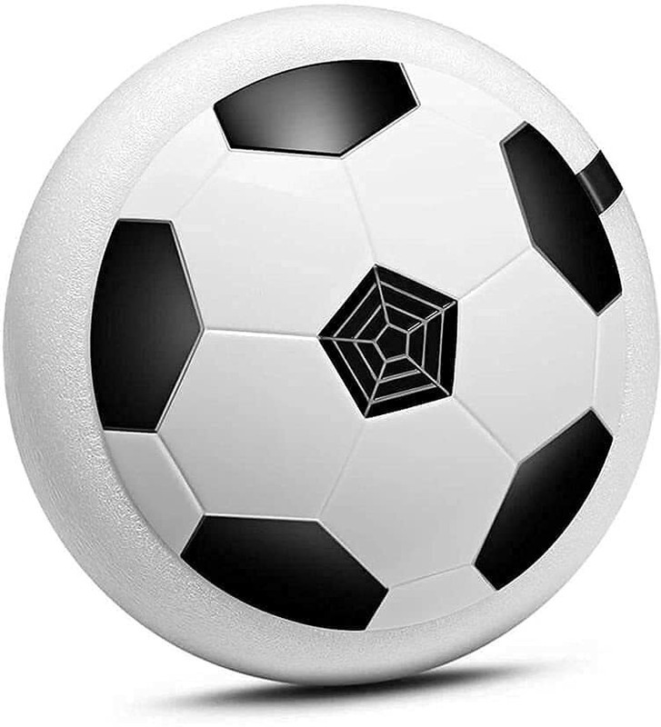 TRENDY ONE Air Soccer Football - Size: 5(Standard, Pack of 1, White)