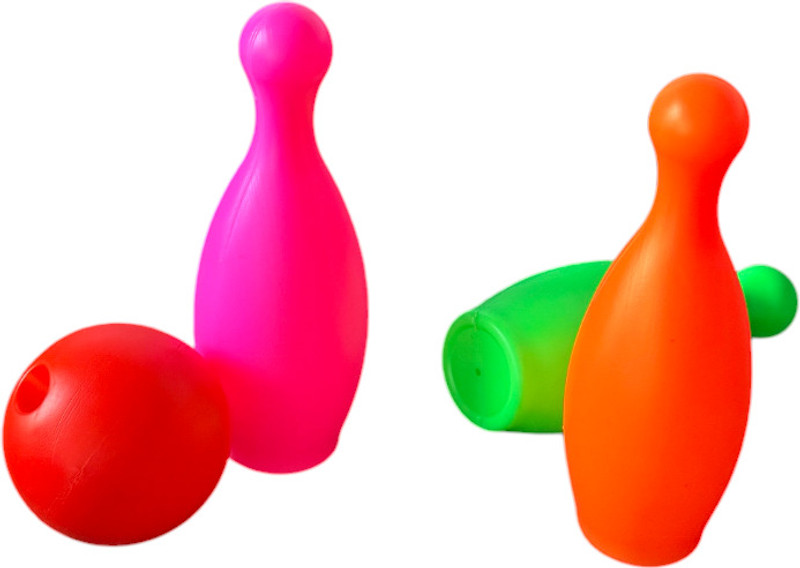 Dorytoys Kids Bowling Set Plastic Pins Ball Fun Learning Toy for Boys Girls(Multicolor)