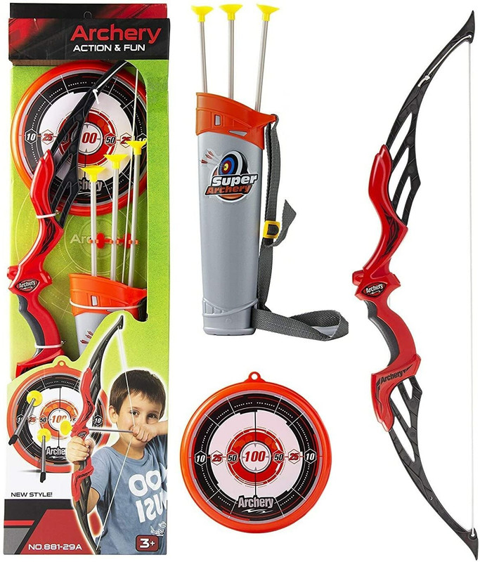TOOBIL Archery Bows and Arrows Set for Kids Boys, Sports Outdoor Toy for Children Yoyo Holster