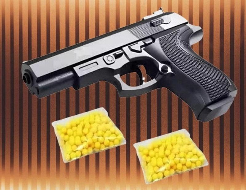 Harsun GABA THE SUPPER HERO MAUSER TOY GUN WITH 120 BULLETS PQ Guns & Darts(Black)