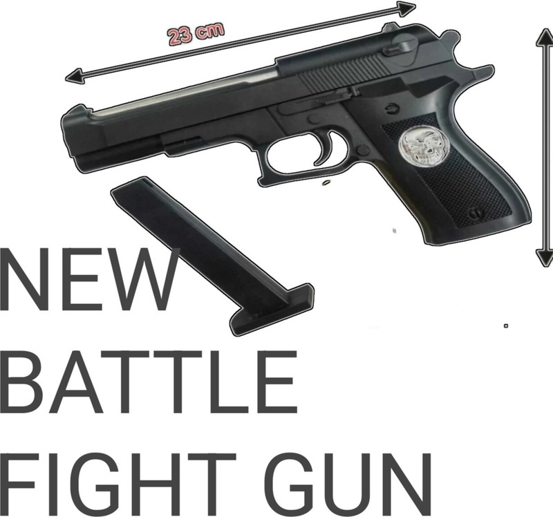 Harsun DIVYADATTA DRAGUN FULLY LOADED MAUSER TOY GUN WITH 360 BULLETS PQ Guns & Darts(Black)