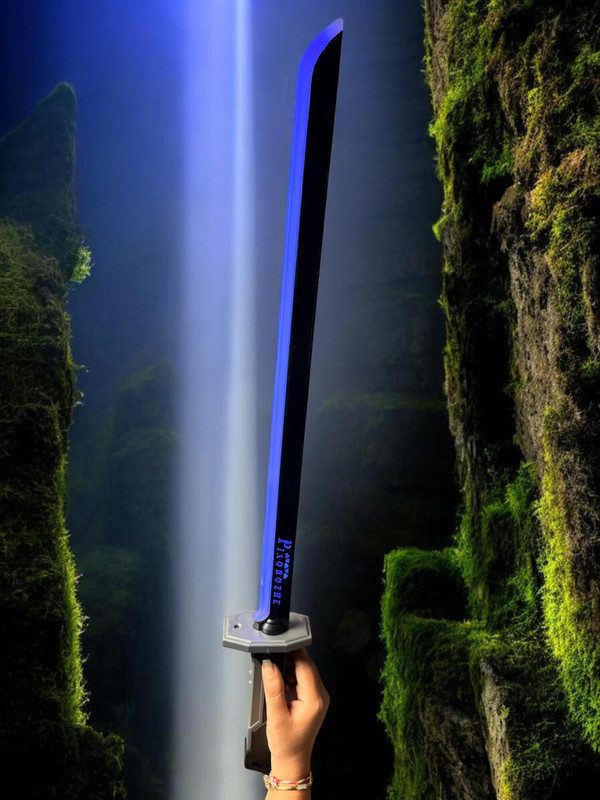 Toyjhar LED Flashing Light Sword Toy with Rechargeable Battery for Kids Maces & Swords(Multicolor)