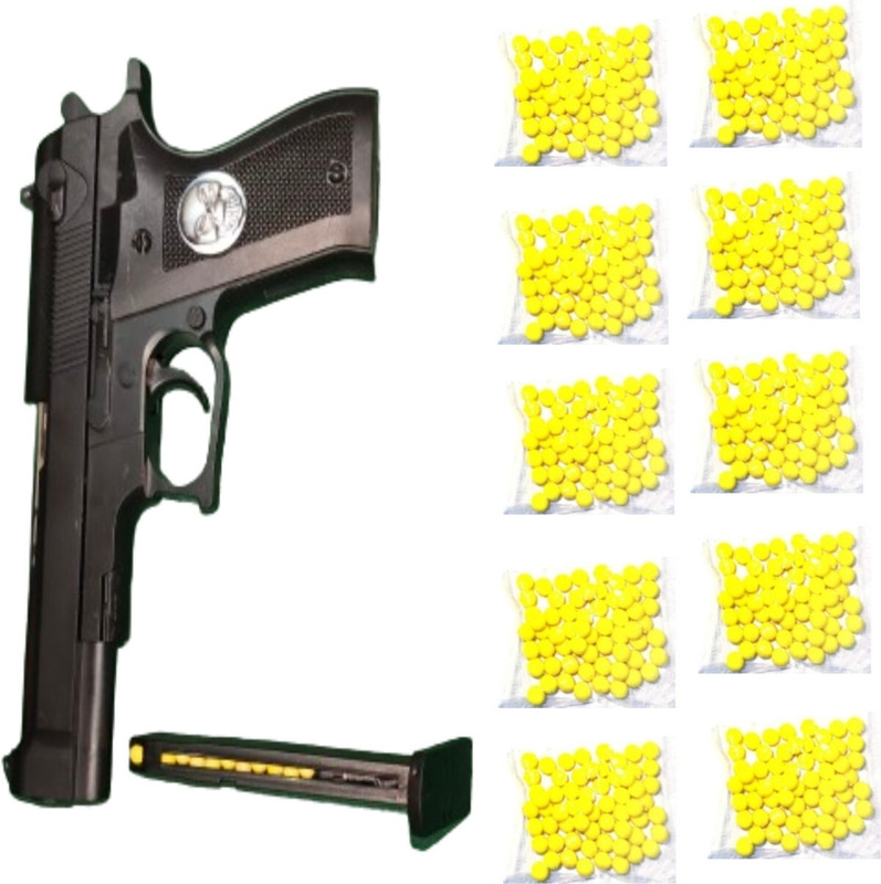 Harsun NEW DRAGUN TOY GUN GUN JUST LIKE REAL FIGHTER TOY GUN WITH 600 BULLETS PQ Ninja Gears(Black)