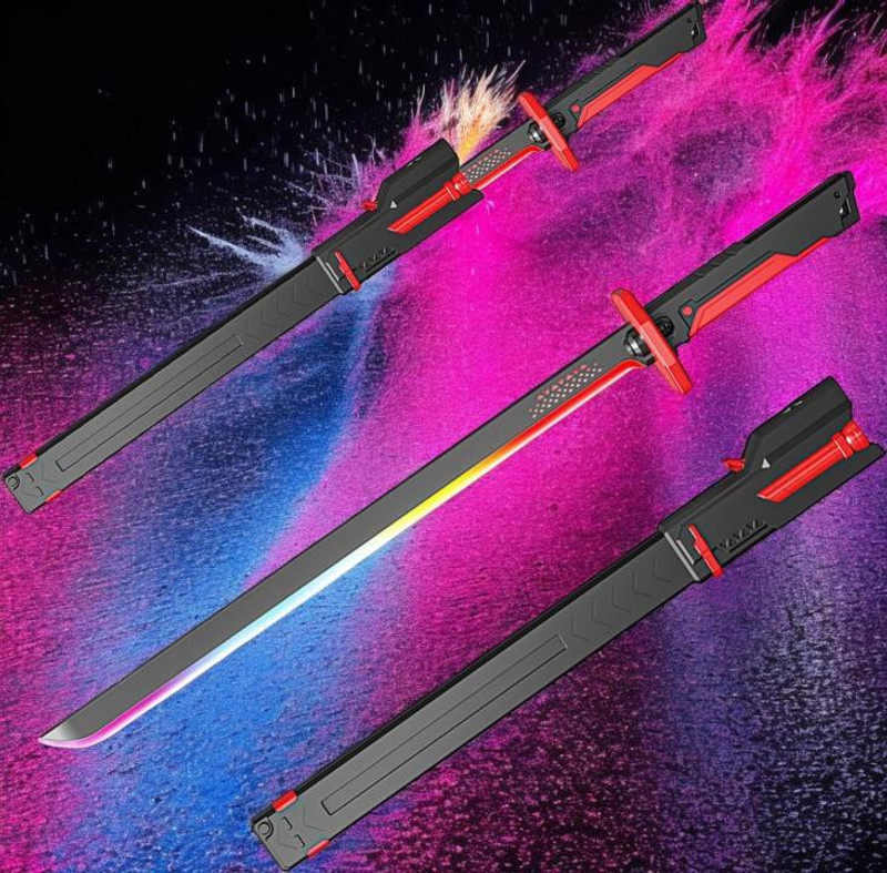 Toyjhar Kids Glowing LED Warrior Sword Toy with Bright Color Lights Maces & Swords(Multicolor)