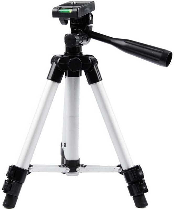 SANNO WORLD op Selling New 2019 Super Quality Tripod-3110 For Camera, Mobile, DSLR, SLR, Tripod, Tripod Kit, Monopod, Tripod Ball Head, Tripod Bracket, Tripod Clamp(Silver, Supports Up to 1500 g)