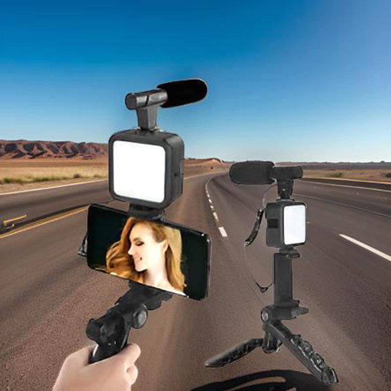 Clairbell PhotoFusion Elite Extendable (Selfie Stick) & (Tripod) with Remote ShutterZ201 Tripod(Black, Supports Up to 1500 g)
