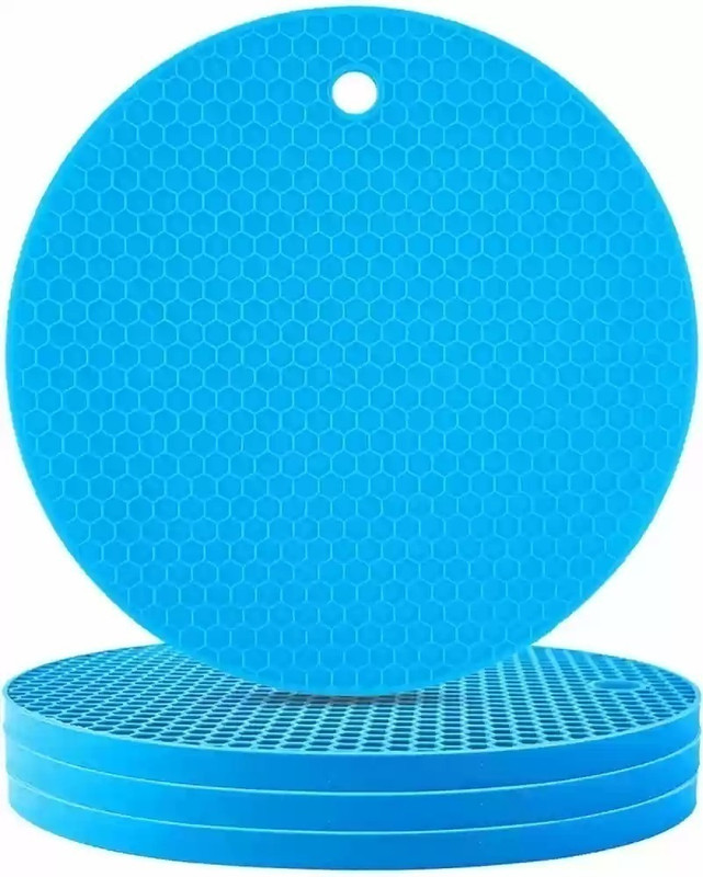 balerion AP-HOTMAT02 SILICON Trivet(Pack of 4)