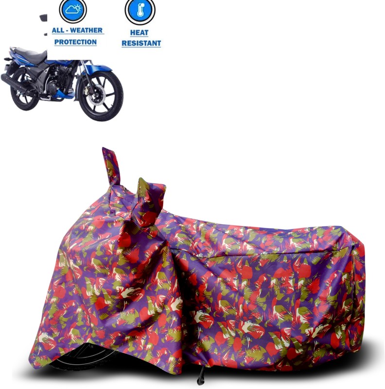 PAGORA Waterproof Two Wheeler Cover for TVS(Flame, Red)