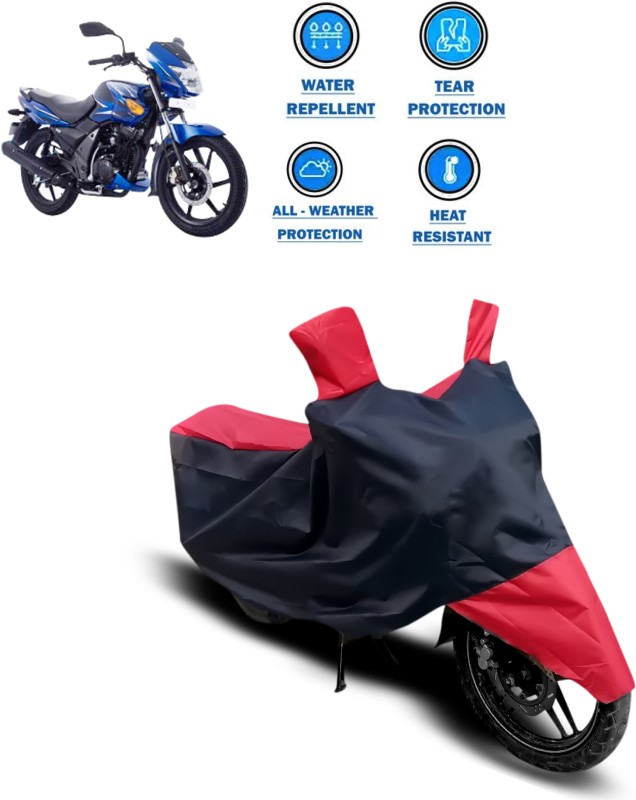 PAGORA Two Wheeler Cover for TVS(Flame, Red)