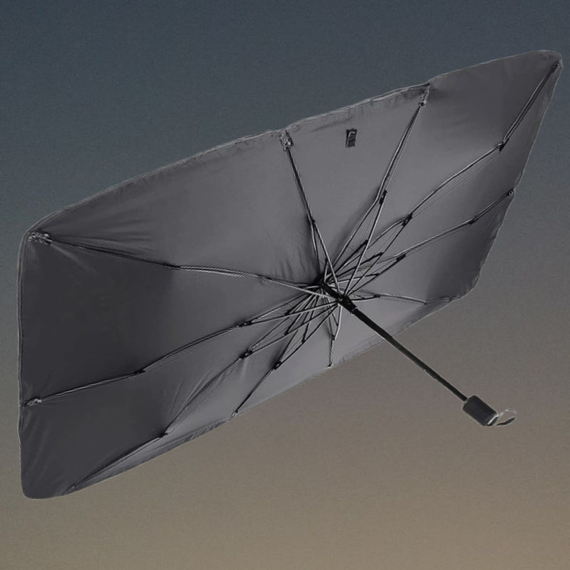 EKISHA Car Windshield Heat Guard Umbrella for Outdoor Protection Umbrella(Black)