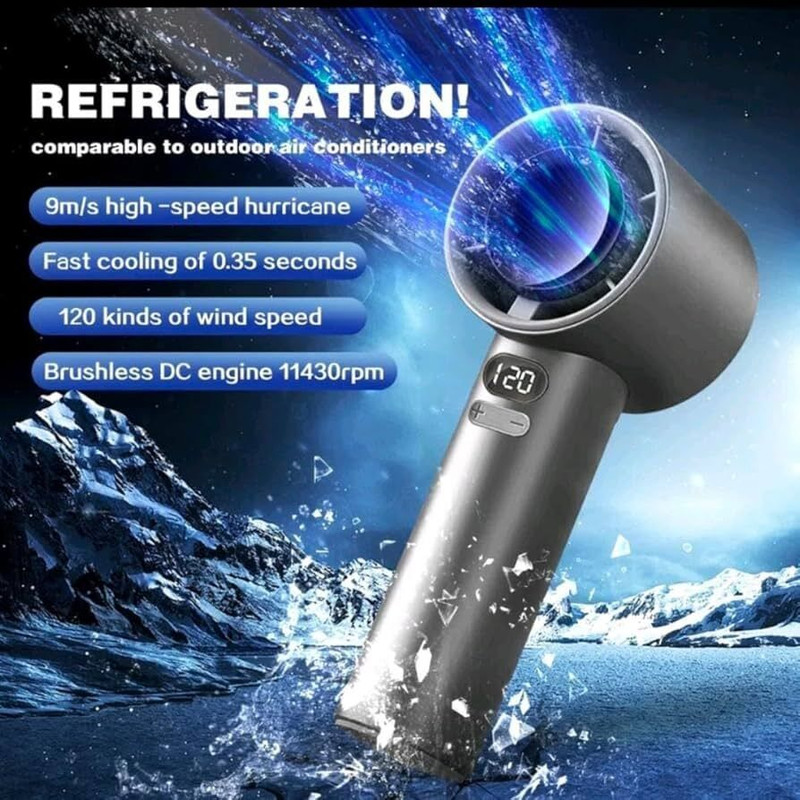 AAMS M11 Mini High-Speed Hand Fan, Powerful Fan, Fast Cooling, USB Fan M11 MiniHand Fan, Powerful Fan, Fast Cooling, Rechargeable USB Fan USB Fan(Multicolor)