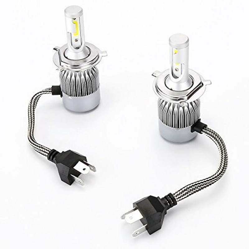 Motopex H4 C6 36W 3800LM LED Headlight Kit 6000K 120 Headlight, Fog Lamp-0777 Headlight Car, Motorbike, Truck, Van LED (36 V, 12 W)(Universal For Bike, Universal For Car, Pack of 1)