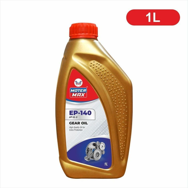 MOTER MAX EP-140 API GL-5 Premium Quality Gear Oil High Quality For Extra Protection Gear Oil(1 L, Pack of 1)