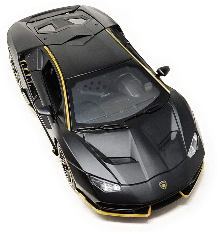 Galactic Lamborghini car Die-Cast 4 Wheel Drive Metal Car Pull Back with Openable Doors, Light, and Music for Kids(Multicolor, Pack of: 1)