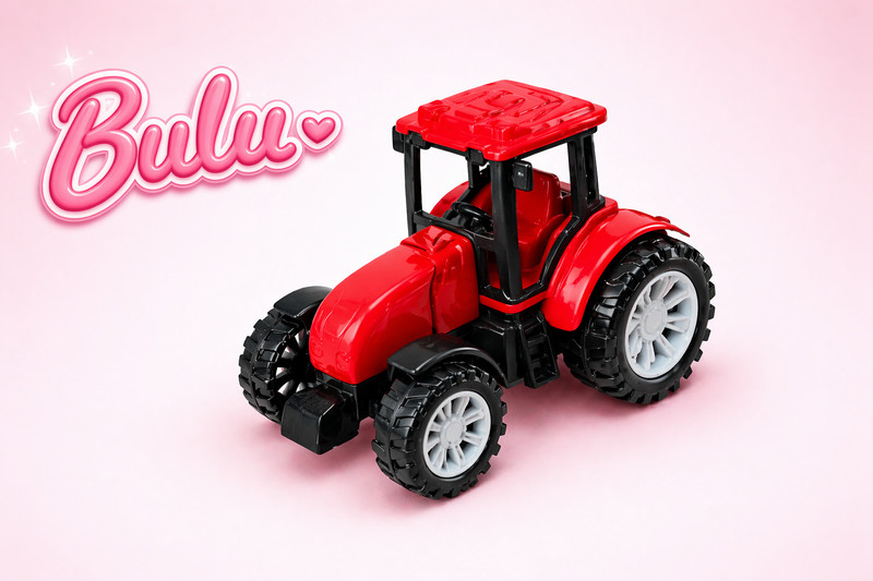 Bulu mini kids plastic tractor toy(read, Yellow, Green, Blue)