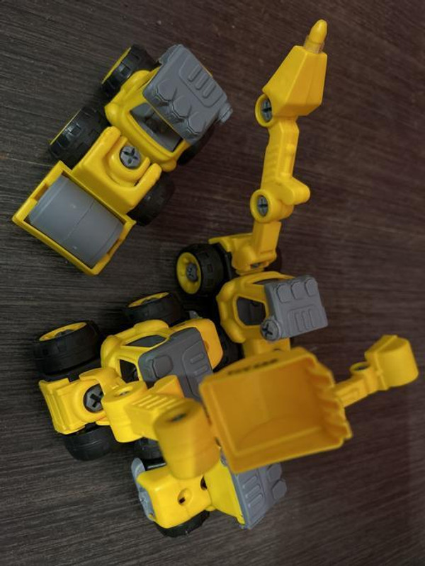 Dorytoys Bulldozer Excavator Loader Roller Toys – Construction Fun for Kids(Multicolor)