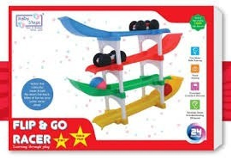 Ruffo Kids Indoor Play Ramp Track Racing Toy(Multicolor)