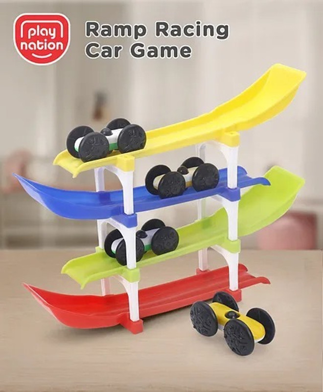 Ruffo Kids Fun Racing Ramp Track Toy Set(Multicolor)