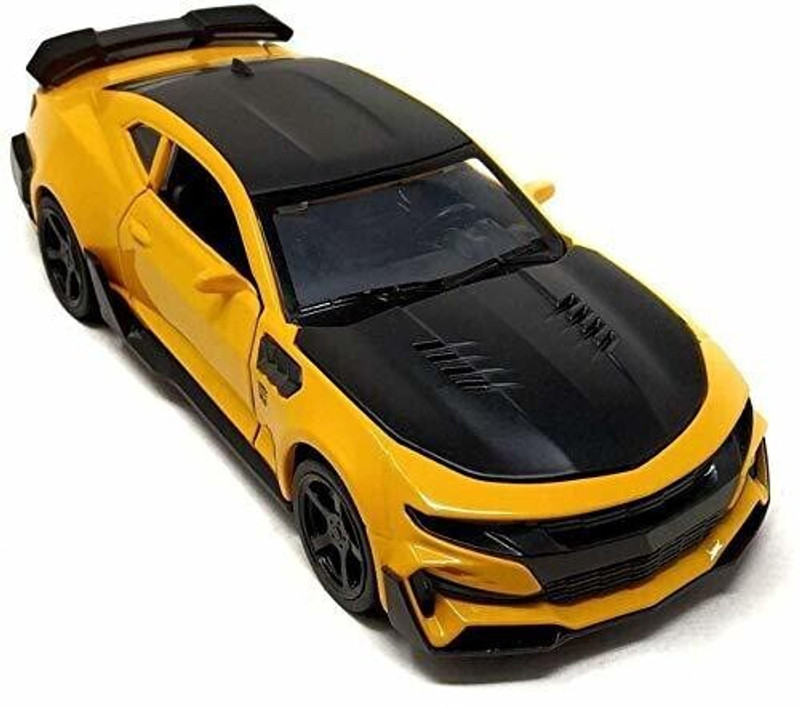 Galactic 1:32 Scale Die-Cast Chevy Camaro with Openable Doors and Pull Back Action, Lights & Music(Best gift for Child) (Multi color)(Multicolor, Pack of: 1)
