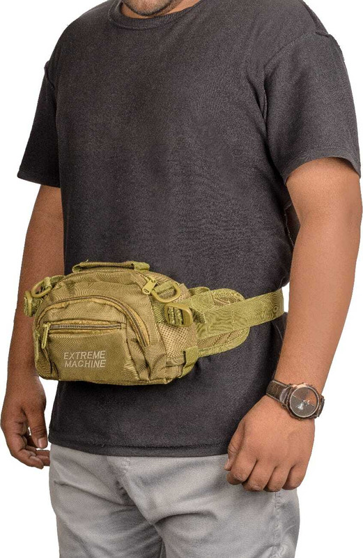Extreme Machine Multipurpose Waist Bag: Stylish & Functional for Everyday Use Waist Bag(Green)