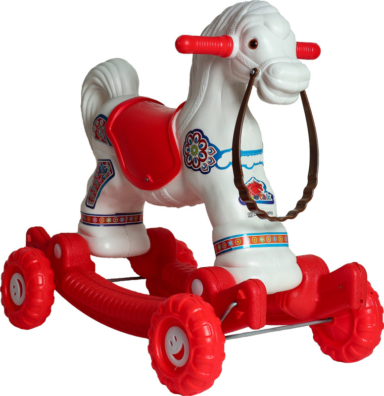 theuniqestore 2-in-1 Walker(White, Red)