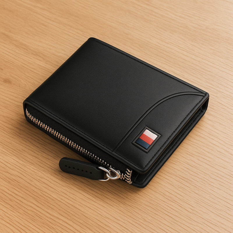 BE DIVINE Men & Women Casual, Travel, Formal, Trendy Black Artificial Leather Card Holder(15 Card Slots)