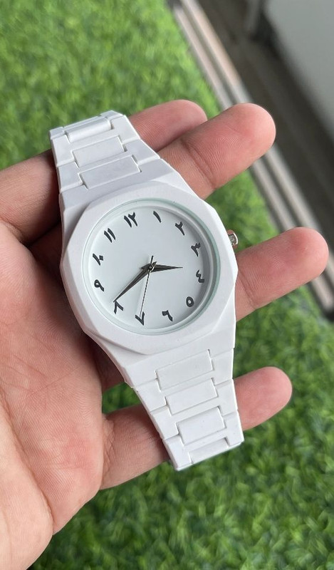 SABR Premium Analog Series white Polycarbonate Plastic Strap, Analog Watch  - For Men & Women