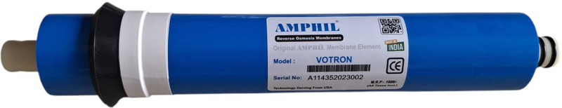 Vontron MEMBRANE 80GPD WORK UP TO 1200 TDS Solid Filter Cartridge(0.0005, Pack of 1)